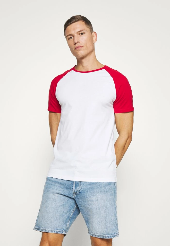 Pier One Basic T-shirt - Red 1 Pier One Basic T-shirt - Red