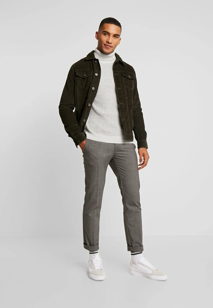 Pier One Jumper - 111 - Mottled Light Grey 2 Pier One Jumper - 111 - Mottled Light Grey - Image 2