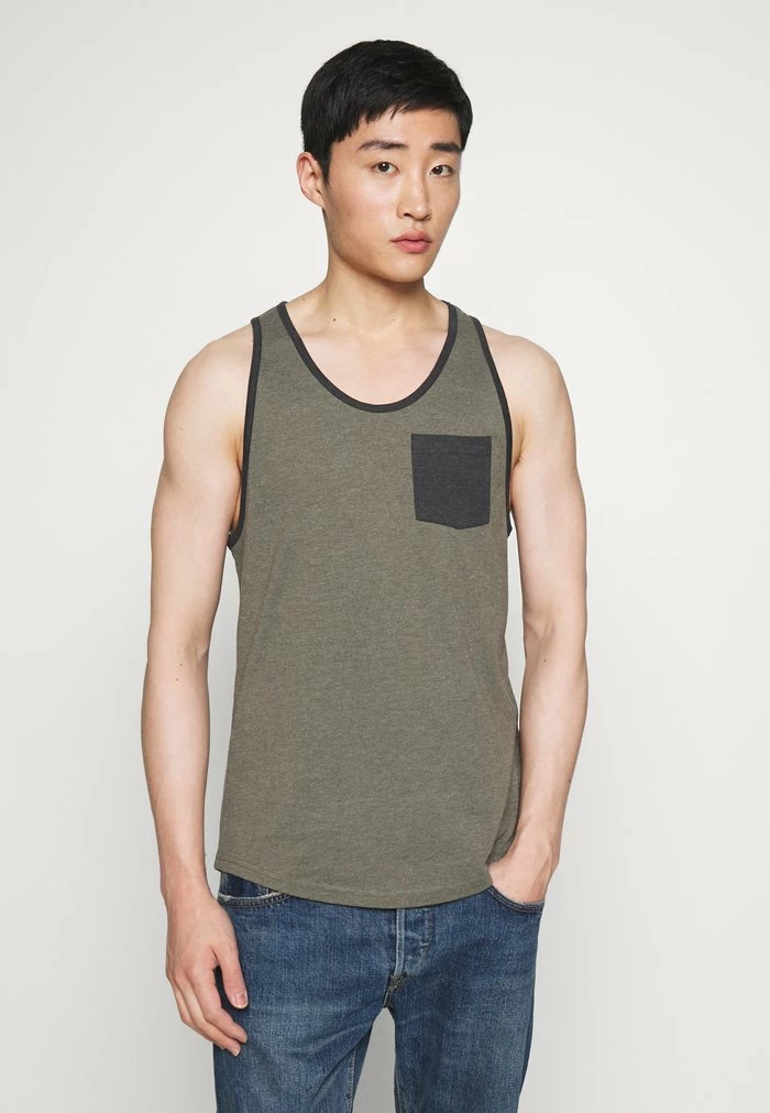 Pier One Top - Mottled Olive 1 Pier One Top - Mottled Olive