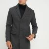 Pier One Classic Coat - Mottled Grey
