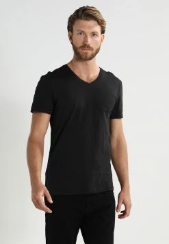 Pier One 2 PACK - Basic T-shirt - Black -Pier One Shop f5ae58d798ac495dae21da6170c2b2ec