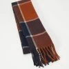 Pier One UNISEX - Scarf - Brown/blue