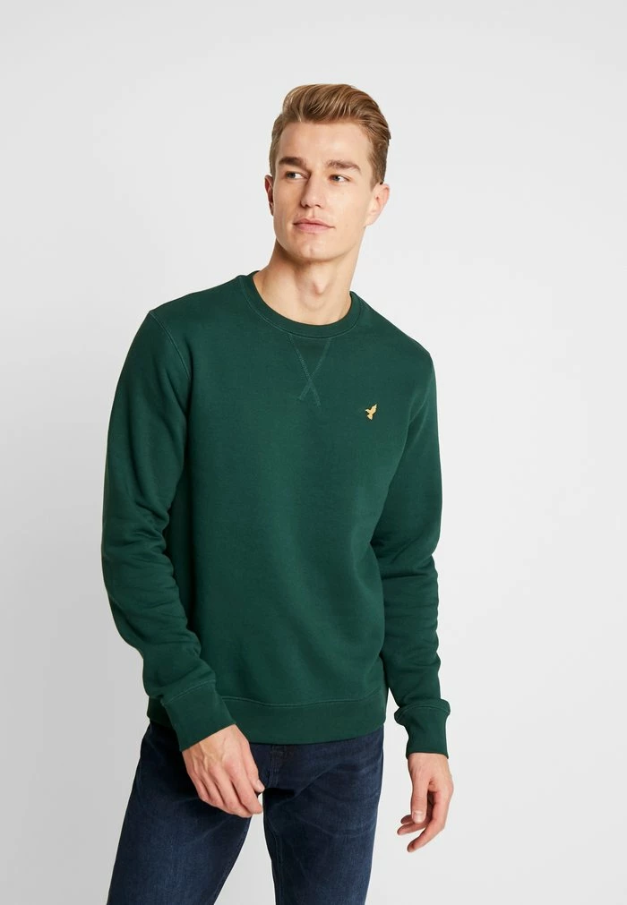 Pier One Sweatshirt - Dark Green 1 Pier One Sweatshirt - Dark Green