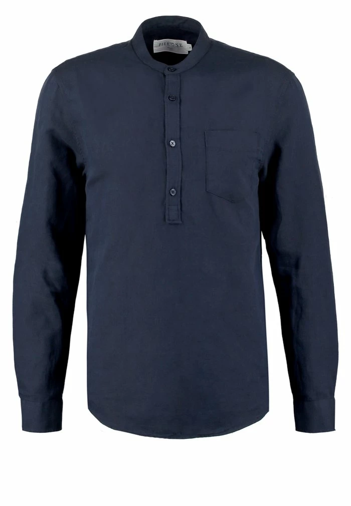 Pier One Shirt - Dark Blue 7 Pier One Shirt - Dark Blue - Image 7