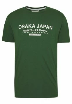 Pier One OSAKA TEE - Print T-shirt - Green -Pier One Shop f9ffb5961b9649b2add9c0a95b3f22fd