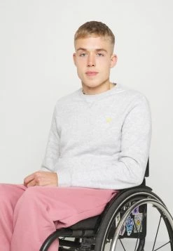 Pier One Sweatshirt - Mottled Light Grey -Pier One Shop fa2ddbb557fc44e09e595250868f5f5b