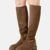 Pier One LEATHER - Boots - Brown