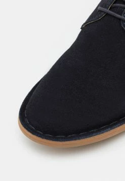 Pier One LEATHER - Lace-ups - Dark Blue -Pier One Shop fb2c9145afbb4c1481d39b43aeaff69b