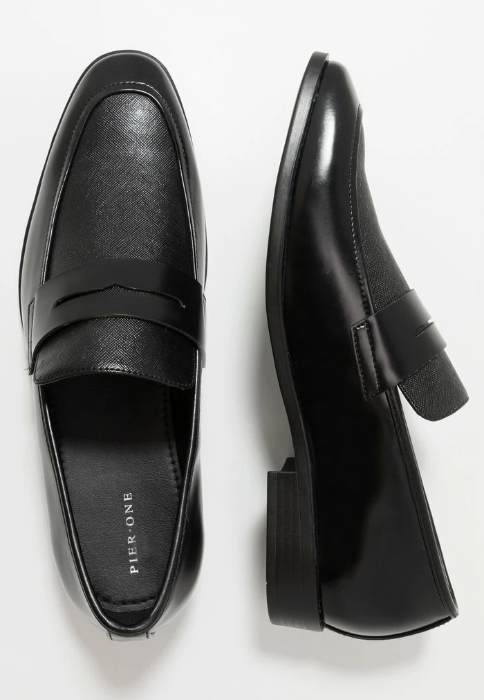 Pier One Smart Slip-ons - Black 2 Pier One Smart Slip-ons - Black - Image 2