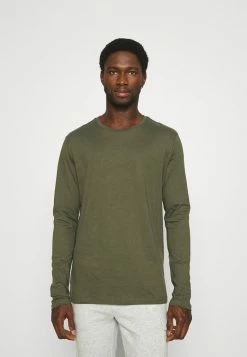 Pier One 2 PACK - Long Sleeved Top - Olive/dark Blue -Pier One Shop fbf130aeedee491594c388dc1fd3399d