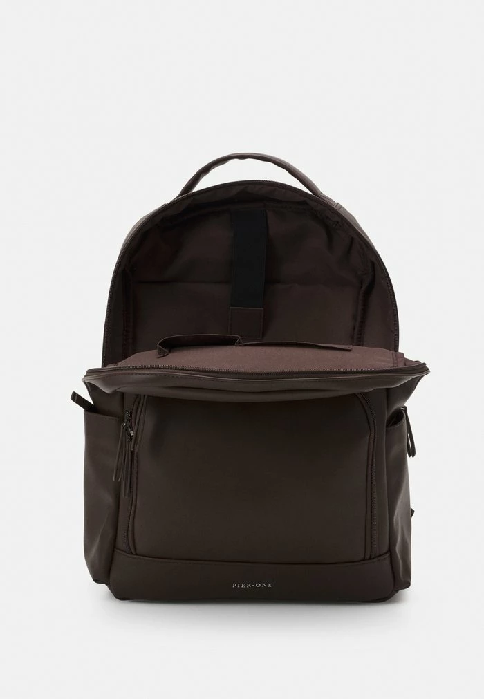 Pier One UNISEX - Rucksack - Dark Brown 3 Pier One UNISEX - Rucksack - Dark Brown - Image 3