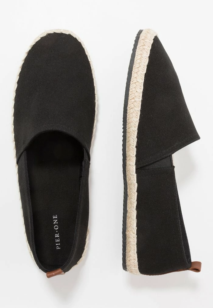 Pier One RENA ESPADRILLE UNISEX - Espadrilles - Black 6 Pier One RENA ESPADRILLE UNISEX - Espadrilles - Black - Image 6