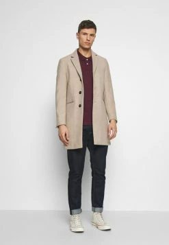 Pier One 2 PACK - Polo Shirt - Dark Blue/bordeaux