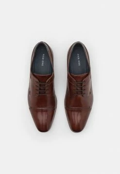 Pier One LEATHER - Lace-ups - Brown -Pier One Shop ff34cd31ae2b4a408d31489647b99b8c
