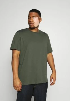 Pier One 3 PACK - Basic T-shirt - Khak/ Grey /black -Pier One Shop ffd0c7e94c7b43699b5cd17a77e5e5d2